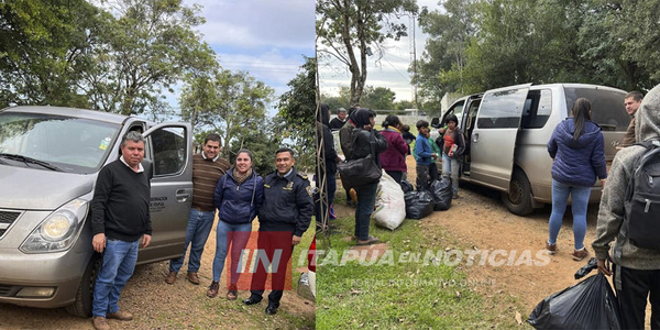 SERVICIOS DE TRASLADO DE PERSONAS FUERON PRESTADOS CON VEHÍCULOS DE LA GOBERNACIÓN DE ITAPÚA - Itapúa Noticias