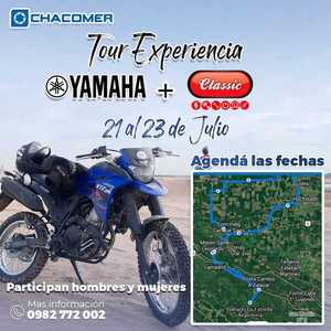 Llegó la aventura perfecta para motociclistas a cargo de Classic mediante el Tour Experiencia Yamaha 2023