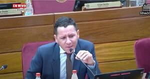 La Nación / Chaqueñito tuvo su primer roce con la bancada de Cruzada Nacional en el Senado
