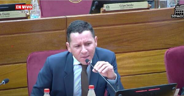 La Nación / Chaqueñito tuvo su primer roce con la bancada de Cruzada Nacional en el Senado