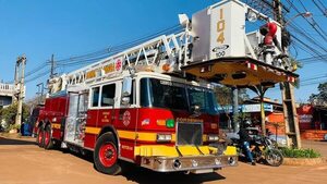 Minga Guazú: colecta anual de bomberos será para reparar autoescala - ABC en el Este - ABC Color