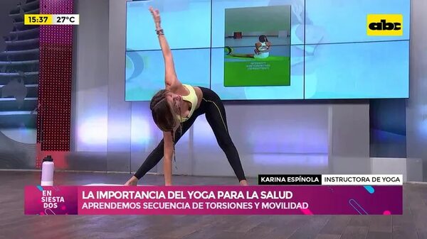 Video: La importancia del yoga para la salud - Ensiestados - ABC Color