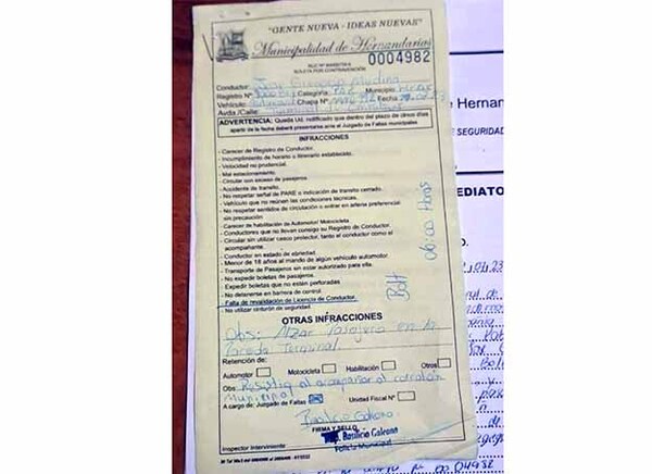 Gabriaguez ataca desde su radio al jefe de Tránsito para ubicar a su hermano en dicha dirección | DIARIO PRIMERA PLANA