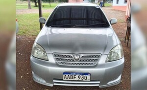 Incautan en Yguazú un automóvil denunciado como hurtado