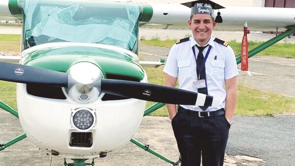 “Me di cuenta que debía ser piloto ¡como sea!”