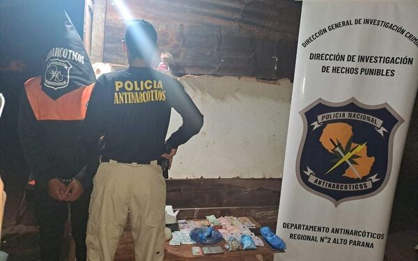 Apresan a un distribuidor de drogas que operaba en el municipio de Minga Guazú – Diario TNPRESS