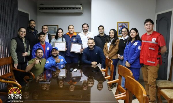 Municipalidad de Ciudad del Este cede un inmueble a la Cruz Roja para uso gratuito – Diario TNPRESS