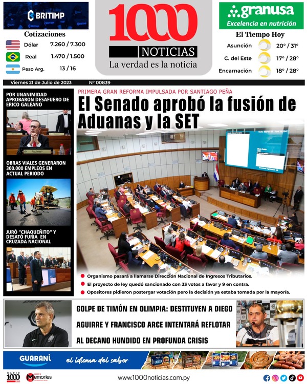 21 Julio 2023 | 1000 Noticias