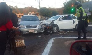 Borracho ocasiona accidente en Franco