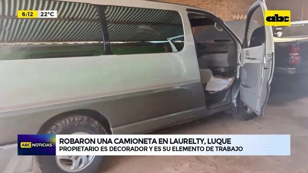 Video: Robaron una camioneta en Laurelty, Luque - ABC Noticias - ABC Color