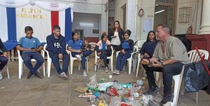 Chacarita Alta: Proyecto de clasificación de residuos involucra a toda la comunidad desde el impulso estudiantil