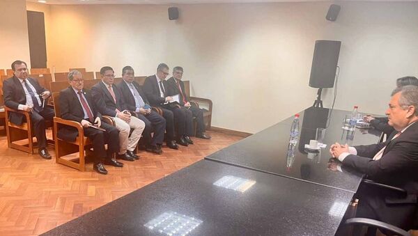 Ministro Jiménez Rolón se reunió con gremios de abogados de Central