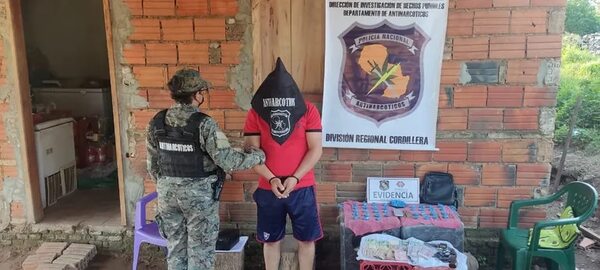 Incautan cocaína tras allanamiento en Tobatí - Policiales - ABC Color