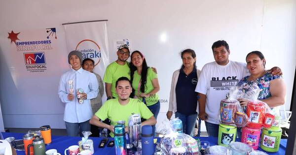 La Nación / Emprendedores de Fundación Saraki encuentran en la Expo un espacio para vender