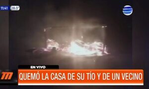Quemó la casa de su tío y de un vecino | Telefuturo