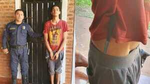 Capturan a peligroso delincuente que asaltó a mujer con bebé en brazos