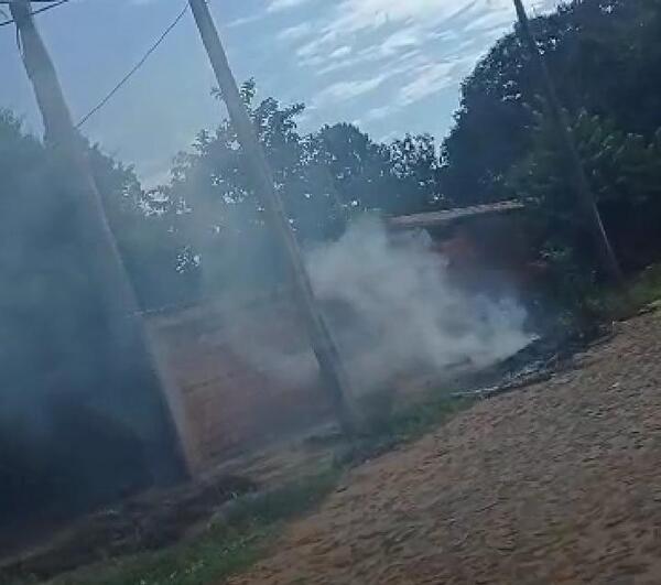 Queja ciudadana: "Insoportable" quema de basura en Lérida - San Lorenzo Hoy