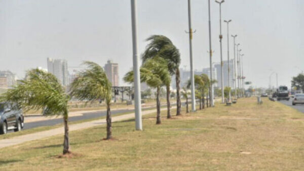Alerta por fuerte viento norte en diez departamentos