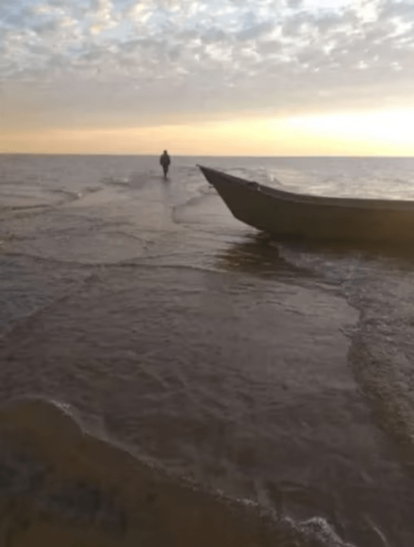 EMBLEMÁTICAS DUNAS DE SAN COSME Y DAMIÁN QUEDARON BAJO LAS AGUAS