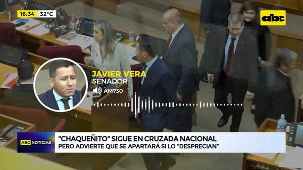 Video: Chaqueñito, de momento, se mantiene en Cruzada Nacional - ABC Noticias - ABC Color
