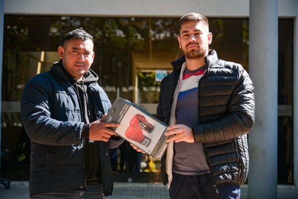 Pabellón Libertad recibe implementos deportivos de la SND