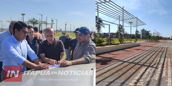 REALIZARON INSPECCIÓN TÉCNICA EN EL PASEO DE LOS AROMAS DE CARA A LA EXPO ITAPÚA - Itapúa Noticias