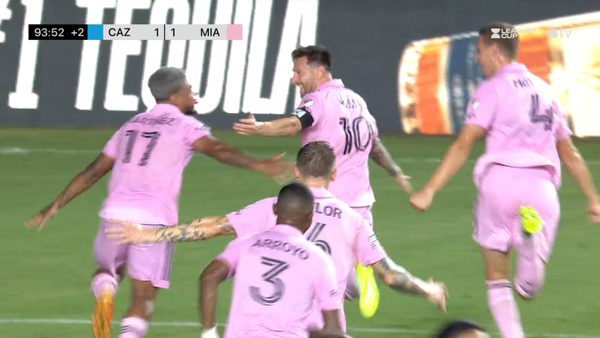 Golazo de Lionel Messi para el agónico triunfo del Inter Miami