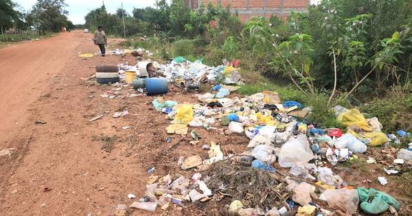 La Nación / Desean identificar a tiradores de basura