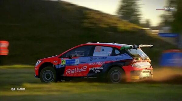 WRC-Rally de Estonia: Paraguayos culminan la Etapa 1 - ABC Motor 360 - ABC Color