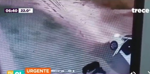 (VIDEO) Ladrones matan a chofer de plataforma en Villa Elisa