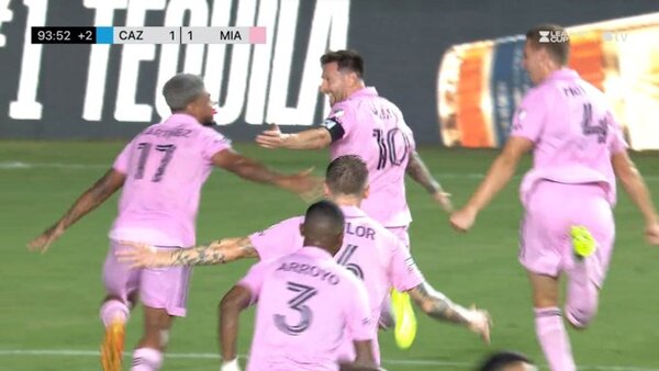 Golazo de Lionel Messi para el agónico triunfo del Inter Miami