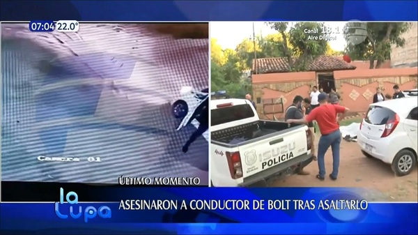 Por un celular malvivientes asesinaron a tiros a un conductor de plataformas - Noticias Paraguay