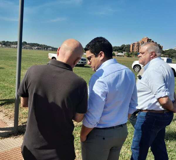 EXPO ITAPÚA: AUTORIDADES REALIZARON INSPECCIÓN TÉCNICA EN PASEO DE LOS AROMAS