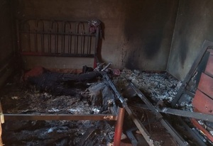 Incendio fatal de vivienda en Juan León Mallorquín - La Clave