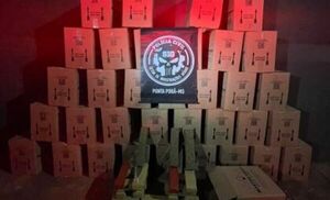 Detenido un hombre e incautados más de 600 kilos de marihuana en Ponta Porâ