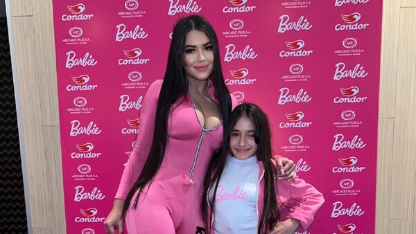 Laurys Dyva: "Mía fue por primera vez al cine para a ver Barbie"