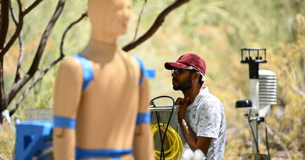 La Nación / Robot muestra el impacto de los golpes de calor en humanos