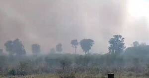 La Nación / Reportan incendio de gran magnitud en el tramo Luque-San Bernardino