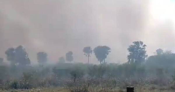 La Nación / Reportan incendio de gran magnitud en el tramo Luque-San Bernardino