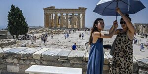 Grecia prevé un calor récord con más de 44 grados
