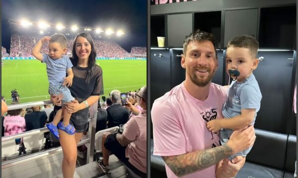 (Galería) ¡Mirá con quiénes se codea la esposa de Miguel Almirón!