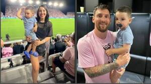 [GALERÍA] ¡Doña de Miguel Almirón se codeó con Leo Messi y otros famosos!