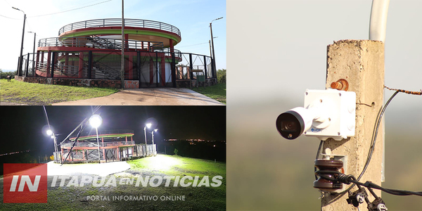 CULMINARON OBRAS EN EL MIRADOR MUNICIPAL DEL DISTRITO DE TRINIDAD - Itapúa Noticias