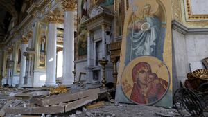 Rusia destruyó la histórica Catedral de la Transfiguración con un nuevo bombardeo en Odesa - ADN Digital
