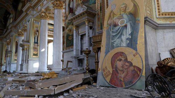 Rusia destruyó la histórica Catedral de la Transfiguración con un nuevo bombardeo en Odesa - ADN Digital