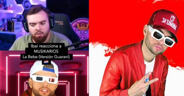 La Nación / Ibai Llanos reaccionó al reggaeton en guaraní