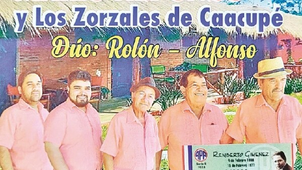 Grupo Los Zorzales de Caacupé celebran 53 años de vigencia