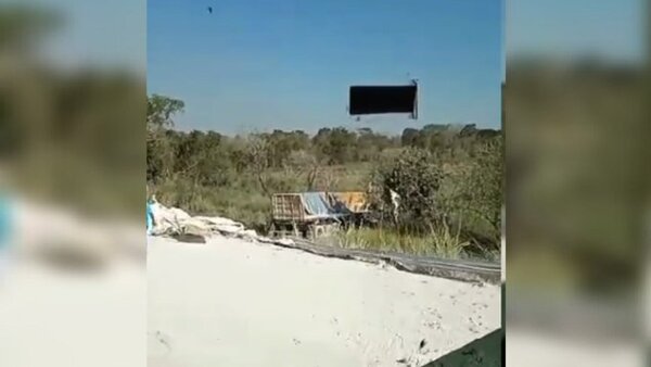 Mal estado de la ruta a Vallemí provoca otro accidente de tránsito