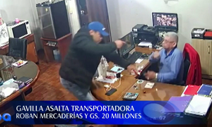 Gavilla asaltó una transportadora en Ciudad del Este | Telefuturo