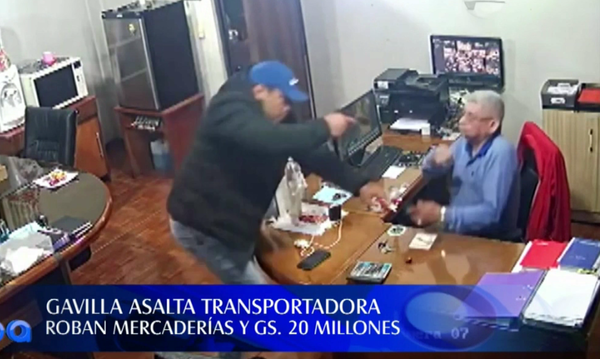Gavilla asaltó una transportadora en Ciudad del Este | Telefuturo